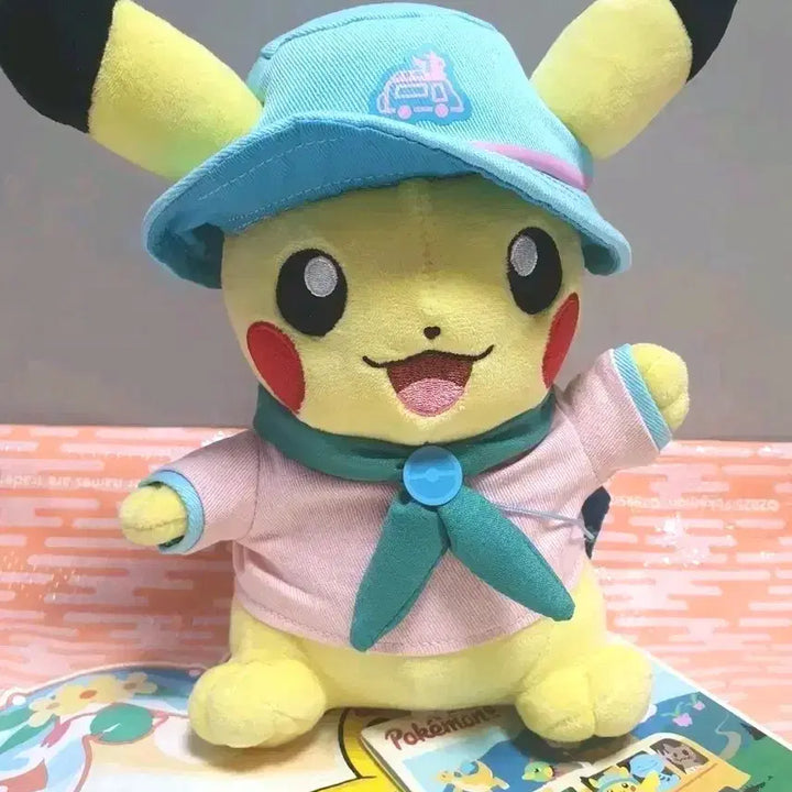 [BUNJANG] Road Trip Pikachu Camping Plush Toy / 로드트립 포켓몬스터 피카츄 인형 캠핑 피카츄 인형