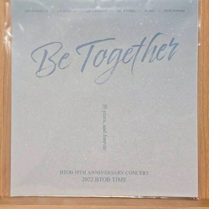 [BUNJANG] BTOB 10th Anniversary Concert Message Pop-up Card / 비투비 10주년콘서트 md 메세지 팝업 카드