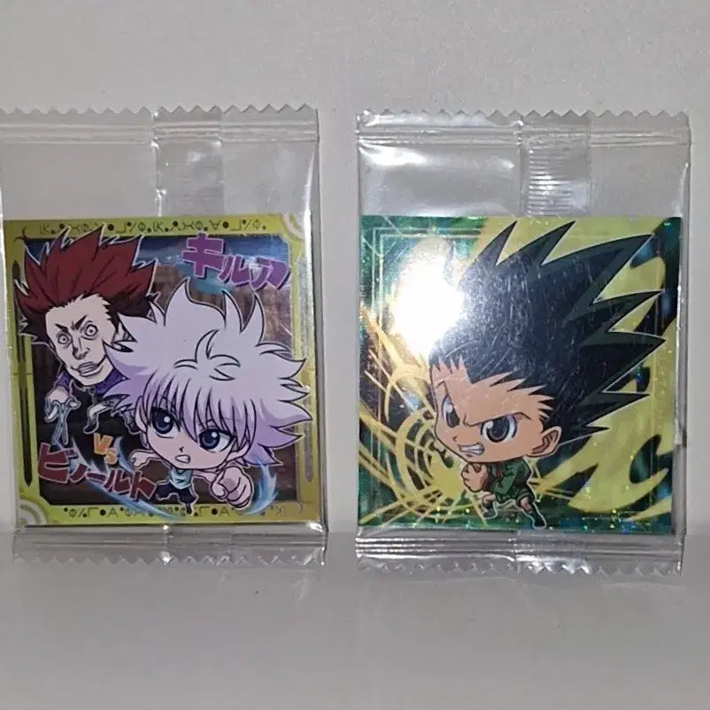 [BUNJANG] Hunter x Hunter Gon &amp; Killua Wafer Seal Stickers Bundle Set / (일괄)헌터헌터 곤 키르아 웨하스 씰스티커