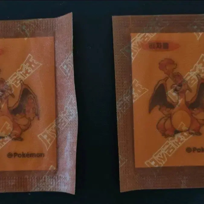 [BUNJANG] Pokemon Charmander Sticker Set / 리자몽 띠부씰 2개