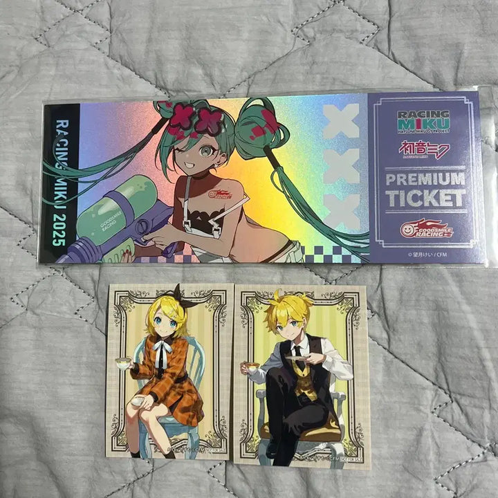 [BUNJANG] Good Smile Racing Hatsune Miku Trading Hologram Ticket (2025) - Sealed / 2025 레이싱 미쿠 트레이딩 홀로그램 티켓 미개봉 하츠네미쿠
