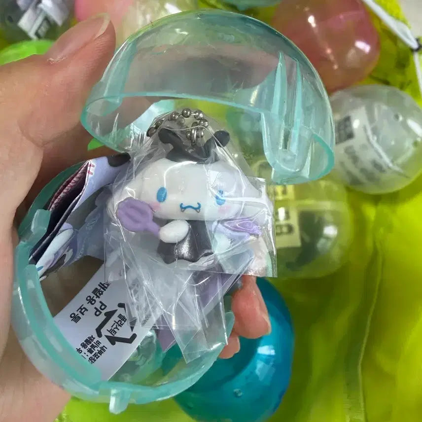 [BUNJANG] Bandai Sanrio Devil Swing Gacha Yumemiru Devil Cinnamon Roll / 반다이 산리오 악마 스윙 가챠 유메미루 데빌 시나모롤
