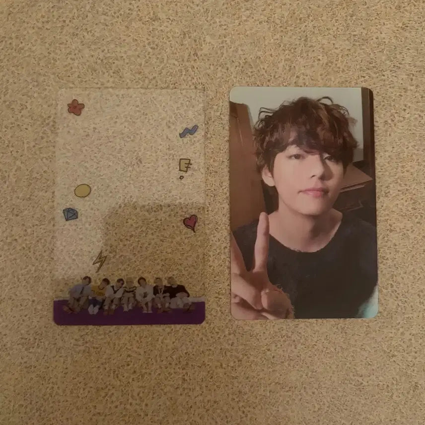 [BUNJANG] BTS V Decor Kit Photocard / 방탄소년단 뷔 데코키트 랜덤 포토카드 BTS V PHOTOCARD