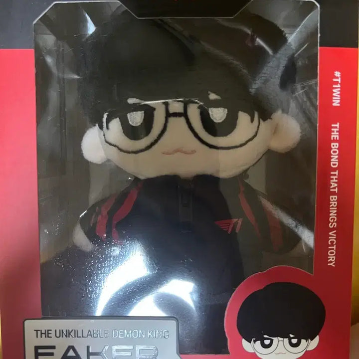 [BUNJANG] T1 Faker 2024 Plush Doll with Photocard / 2024 T1 페이커 Faker 인형