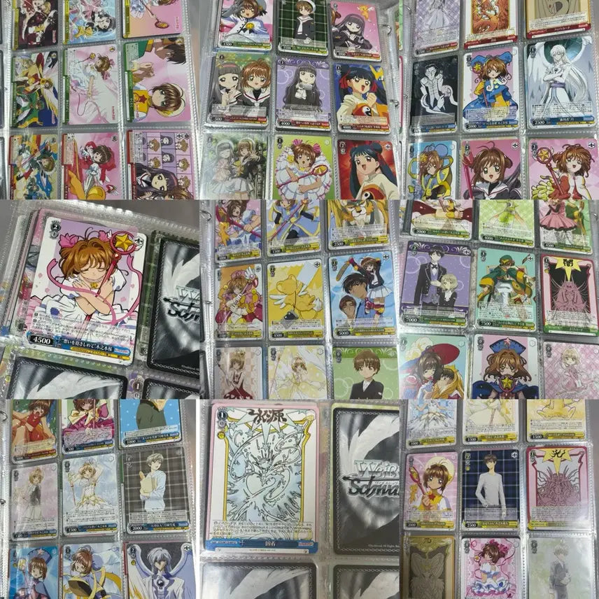 [BUNJANG] Cardcaptor Sakura Weiss Schwarz Cards Bundle Set (U, C, CR) - 68 Cards / 카드캡터체리 바이스슈발츠 카드 (U,C,CR) 일괄 총 68장