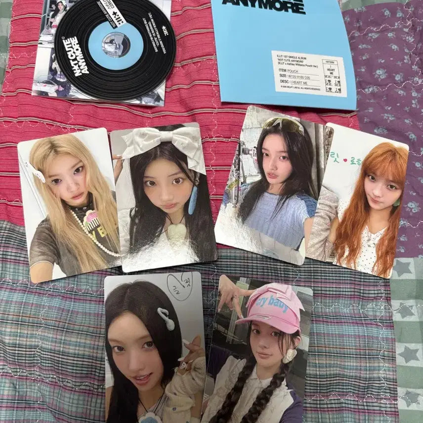 [BUNJANG] ILLIT NOT THE END OF MY WORLD Album Pouch / 아일릿 낫큐트애니모어 앨범 파우치 판매