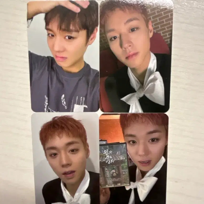 [BUNJANG] Park Ji Hoon 4 Types Photocard Bundle Set / 박지훈 포토카드 4종 일괄