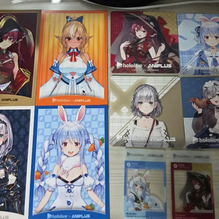[BUNJANG] Hololive 3rd Generation Aniplus Collaboration Cafe Goods Bundle Set / 홀로라이브 3기생 애니플러스 콜라보 카페 굿즈 일괄