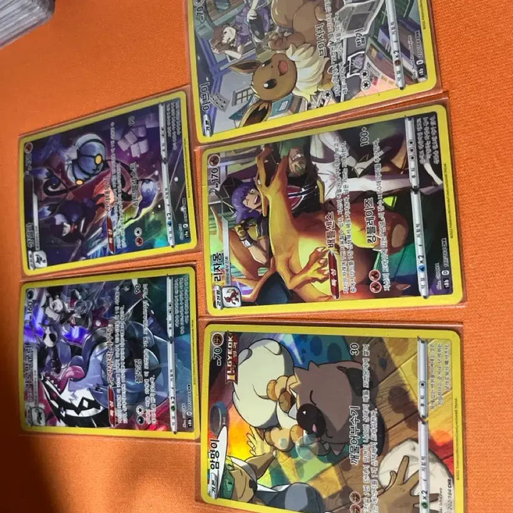 [BUNJANG] Pokemon CHR Card Bundle Set / 포켓몬카드 CHR 카드 5개 일괄판매합니다.