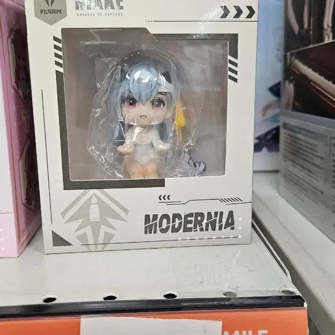 [BUNJANG] Swift Nikke Cup Noodle Holder Figure - Modernia / 스위프 : 니케 누들 스토퍼 피규어_모더니아