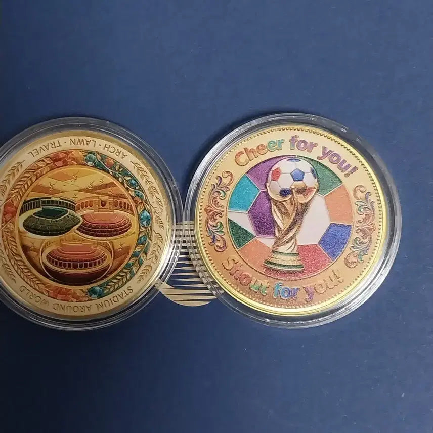[BUNJANG] 2026 FIFA World Cup Commemorative Coin 2-Set / 2026년월드컵 기념주화발행 2종 세트