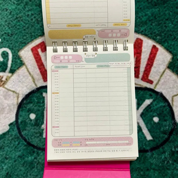 [BUNJANG] Classic Stationery 365-Day Study Diary Scheduler / 고전문구 365일 공부 다이어리 스케줄러