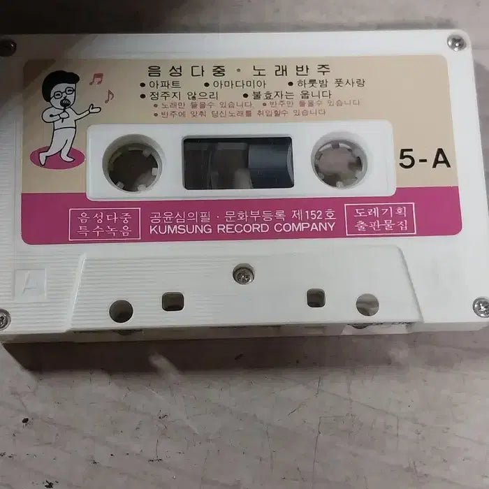 [BUNJANG] Hit Gayo Dual Sound Cassette Tape - National Sentiment Promotion Association / 힛트가요 음성다중 노래.반주 카세트 - 국민정서진흥회