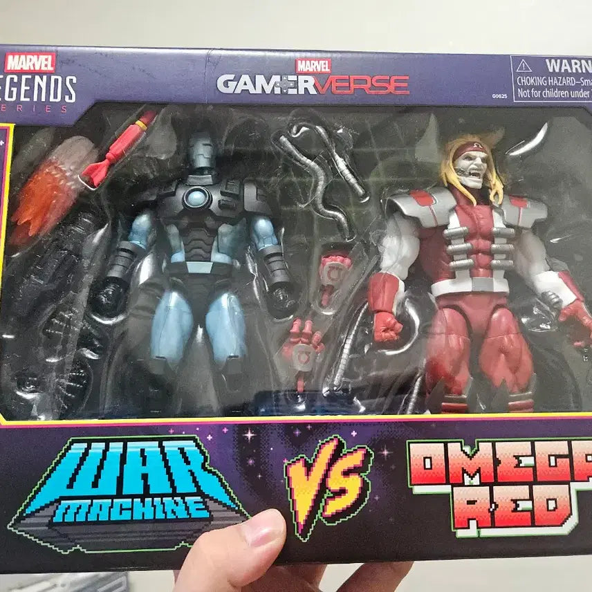 [BUNJANG] Marvel Legends Gamerverse War Machine VS Omega Red Action Figure Set / 새상품 마블 레전드 게이머버스 워머신 VS 오메가레드 액션 피규어