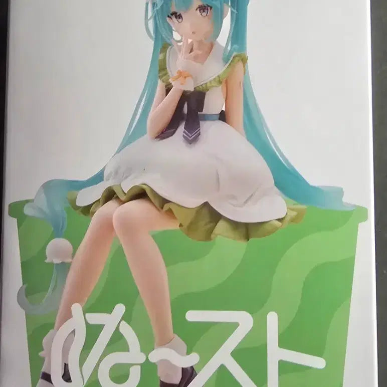 [BUNJANG] Hatsune Miku FuRyu Flower Fairy Noodle Stopper Figure / 하츠네 미쿠 후류 플라워 페어리 누들스토퍼 피규어 판매합니다