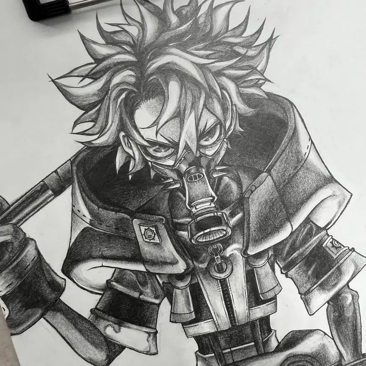 [BUNJANG] Custom Hand-Drawn Character Art Commission / 손그림 커미션