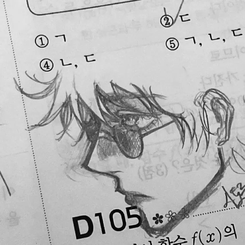 [BUNJANG] Custom Hand-Drawn Character Art Commission / 손그림 커미션