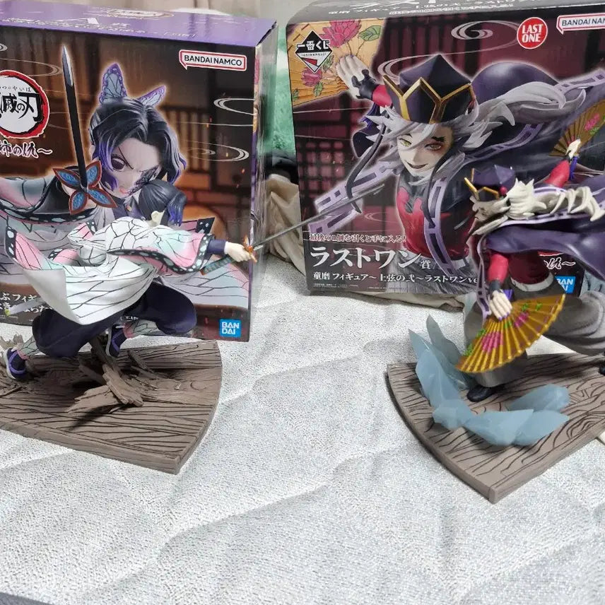 [BUNJANG] Demon Slayer: Kimetsu no Yaiba Doma &amp; Shinobu A-Prize Figures Bundle / 귀멸의 칼날 피규어 라스트원도우마,시노부 a상
