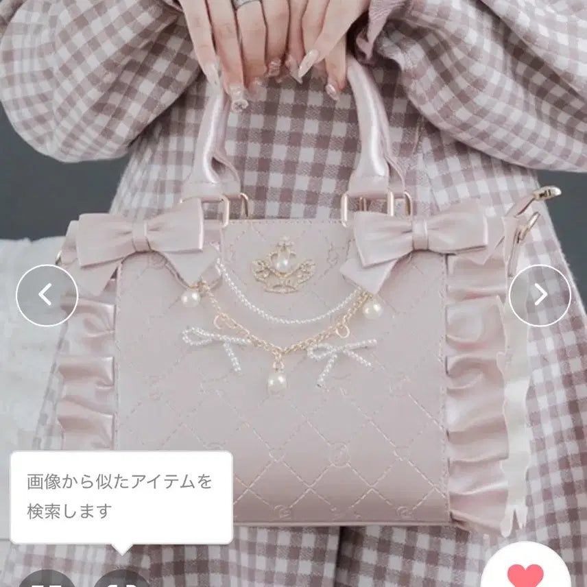 [BUNJANG] Pal Elfy Monogram Hime Ita Bag Pink / 이번 주만!) 스나양산 pal elfy 팔엘피 모노그램 히메 이타백 핑크