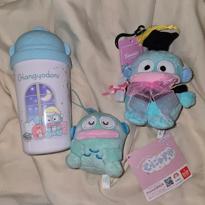 [BUNJANG] Bundle Set Hangyodong Tumbler Doll Keychain New / 산리오 한교동 굿즈 일괄 (텀블러, 인형 키링)