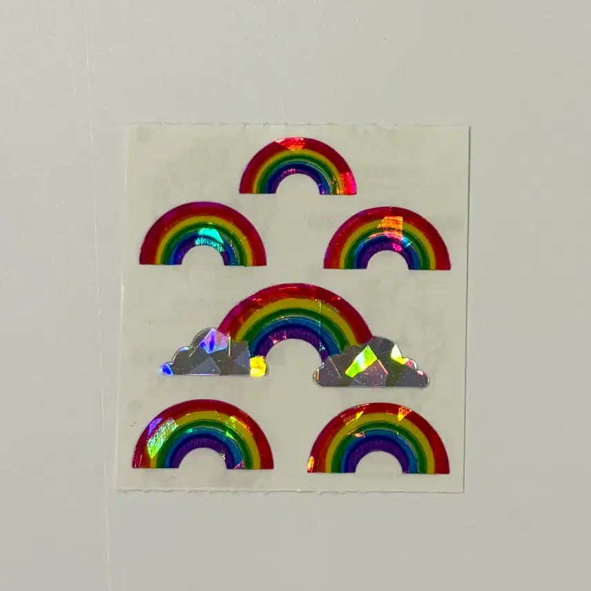 [BUNJANG] Sandy Lion Prismatic Rainbow Sticker / 샌디라이온 프리즈마틱 무지개 스티커