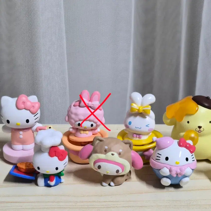 [BUNJANG] Sanrio Characters Figure 13pc Set (Authentic) / 정품) 산리오 캐릭터즈 피규어 13종세트