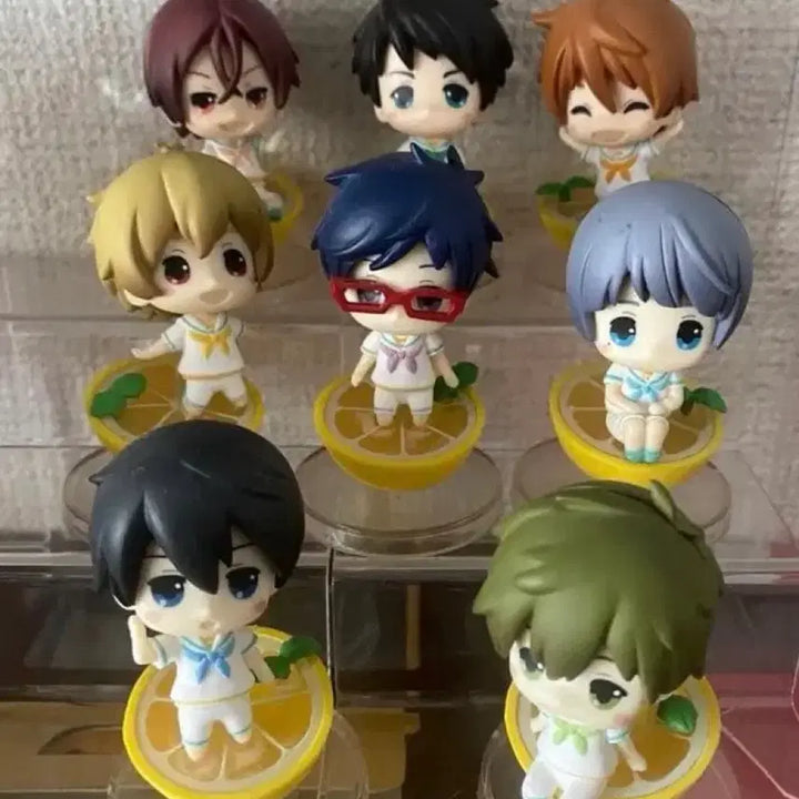 [BUNJANG] Free! Lemon Deforme Figure Bundle Set / Free! 프리! 레몬 데포르메 피규어 일괄