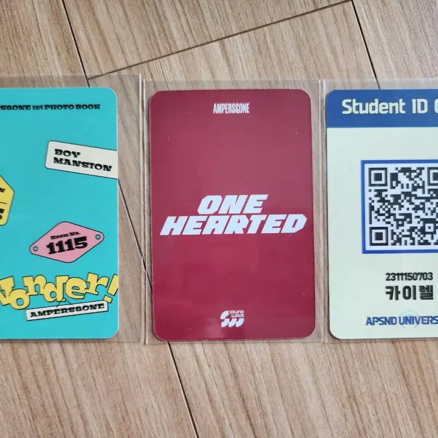 [BUNJANG] Ampersand One Kai Photocard Bundle Set / 앰퍼샌드원 카이렐 포카 일괄