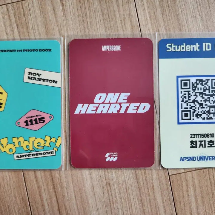 [BUNJANG] AMPERSAND ONE Choi Jiho Bundle Set Photocard / 앰퍼샌드원 최지호 포카 일괄