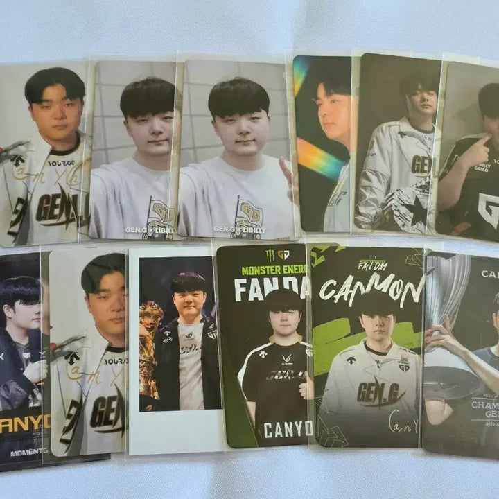 [BUNJANG] Gen.G Canyon Photocard Bundle Set / 젠지 캐니언 포카 굿즈 일괄