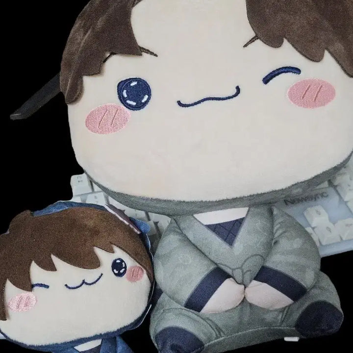 [BUNJANG] Nintama Rantarou Yamada Rikichi FURYU Sakura Kuji Last One Prize Mochipiko Big Plush / 닌타마 란타로 야마다 리키치 후류 사쿠라 쿠지 라스트원상 모치피코 빅누이