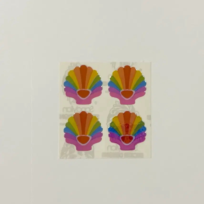 [BUNJANG] Sandy Lion Pearly Shell Sticker / 샌디라이온 펄리 조개 스티커