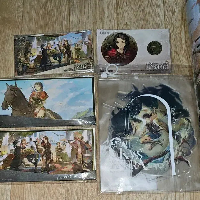 [BUNJANG] Reverse 1999 Cassandra Collaboration Merchandise Bundle Set / 리버스1999 어크콜라보 카산드라 굿즈 일괄