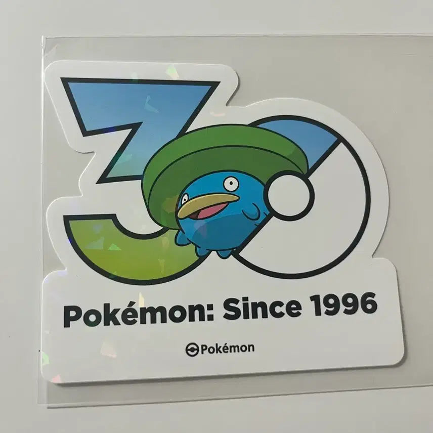[BUNJANG] Pokemon 30th Anniversary Lotusmon Sticker / 포켓몬 30주년 스티커 연꽃몬