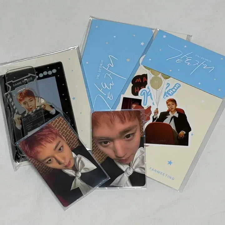 [BUNJANG] Park Ji Hoon Official Entrance Photocard, Same Seat Goods Photocard Bundle Set / 박지훈 입장포카, 같은자리 굿즈 포카 일괄