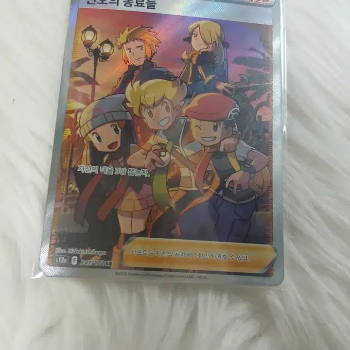 [BUNJANG] Pokémon Card - Friends of Sinnoh SR 247/172 / 포켓몬카드 신오의 동료들 SR 247/172