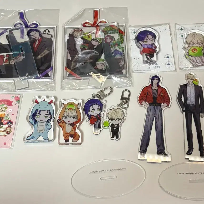 [BUNJANG] Lee Chae-heon Kang Chang-ho Kim Ki-ryeo KOROTTO Acrylic Stand Keychain Set / 이착헌 강창호 김기려 코롯토 아크릴 스탠드 키링