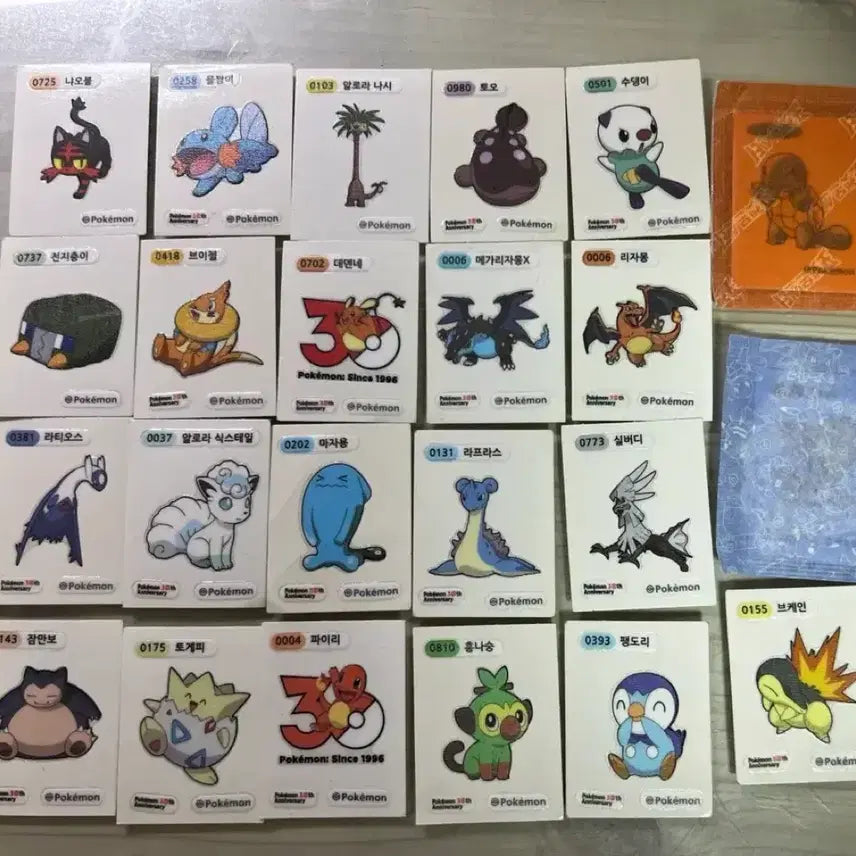 [BUNJANG] Pokemon Stickers / 포켓몬 띠부씰