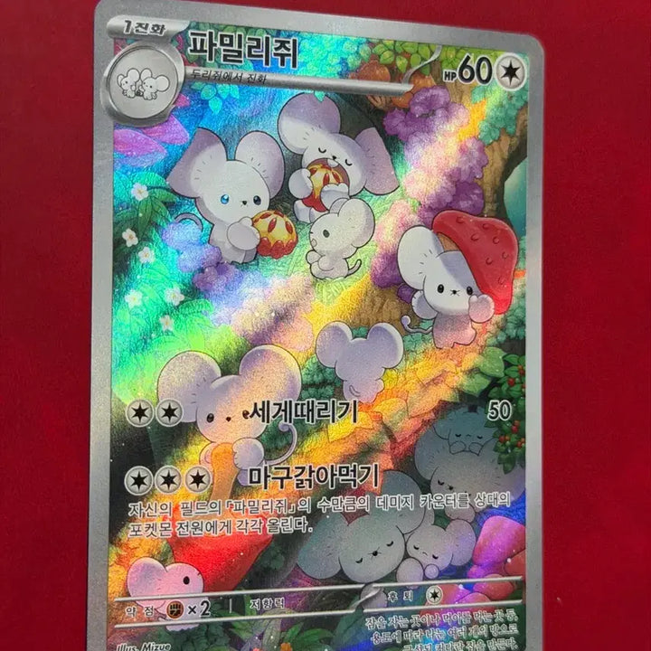 [BUNJANG] Pokemon Card Famiriji AR / 귀여운 포켓몬 카드 파밀리쥐 AR
