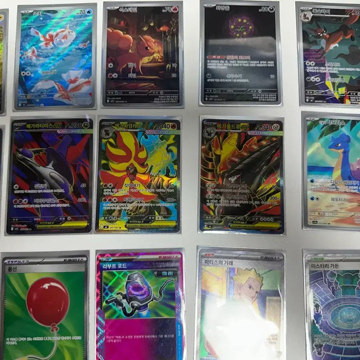 [BUNJANG] Pokemon TCG Individual Cards with Sleeves / ar카드이상 27개 모든 카드 총 2.5