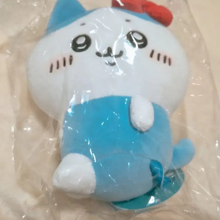 [BUNJANG] Chiikawa Hachiware x Hello Kitty Plush S / 치이카와 산리오 콜라보 하치와레 S 키티 누이