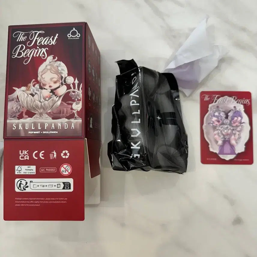 [BUNJANG] Skullpanda Feast of the Beginning Grape Scissors Figure / 스컬판다 만찬의서막 포도가위