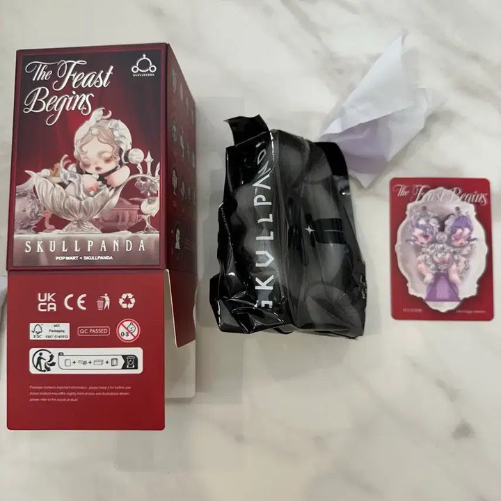 [BUNJANG] Skullpanda Feast of the Beginning Grape Scissors Figure / 스컬판다 만찬의서막 포도가위