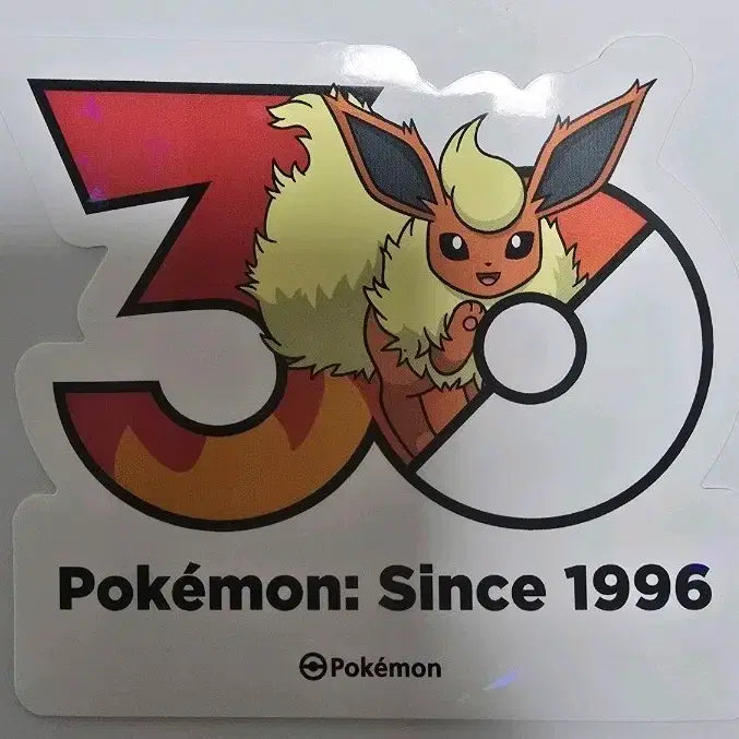 [BUNJANG] Pokemon 30th Anniversary Sticker Booster / 포켓몬 30주년 기념 스티커 부스터