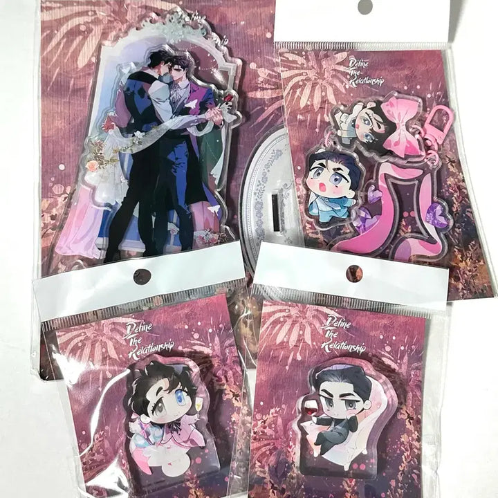 [BUNJANG] Toonique DTR Acrylic Stand Keyring Corotto Bundle Set (Sealed) / 투니크 디티알 DTR 아크릴스탠드 키링 코롯토 미개봉 일괄