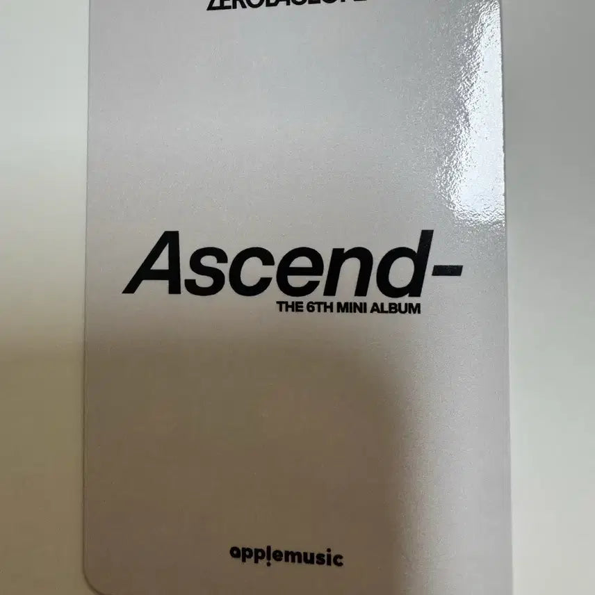 [BUNJANG] ZEROBASEONE ZB1 Ascend 11 Ver. Apple Music POB Sung Hanbin / 제로베이스원 zb1 어센드 Ascend 11 ver 애플뮤직 석매튜