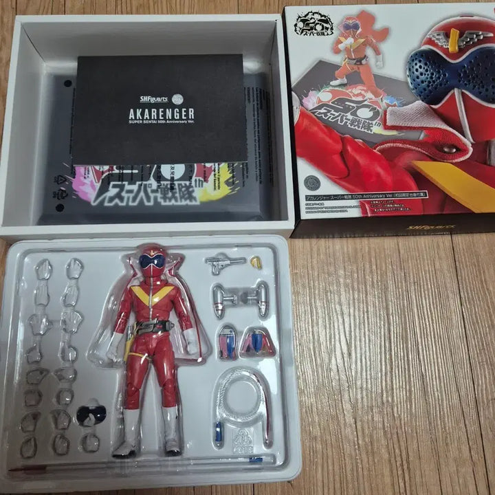 [BUNJANG] Super Sentai Akarenger Action Figure / shf 슈퍼전대 아카레인저