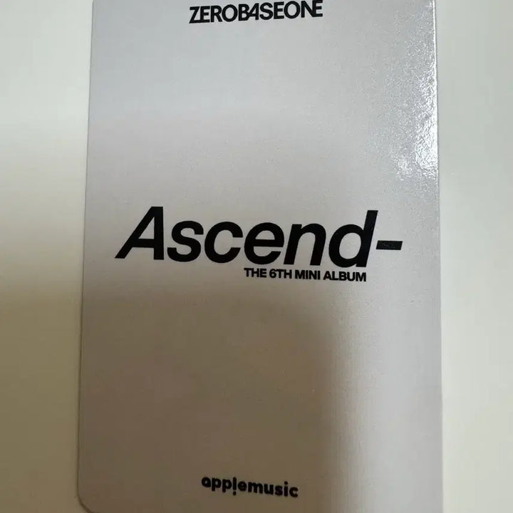 [BUNJANG] ZEROBASEONE ZB1 Ascend 11 Ver. Apple Music POB Kim Taerae Photocard / 제로베이스원 zb1 어센드 Ascend 11 ver 애플뮤직 김태래