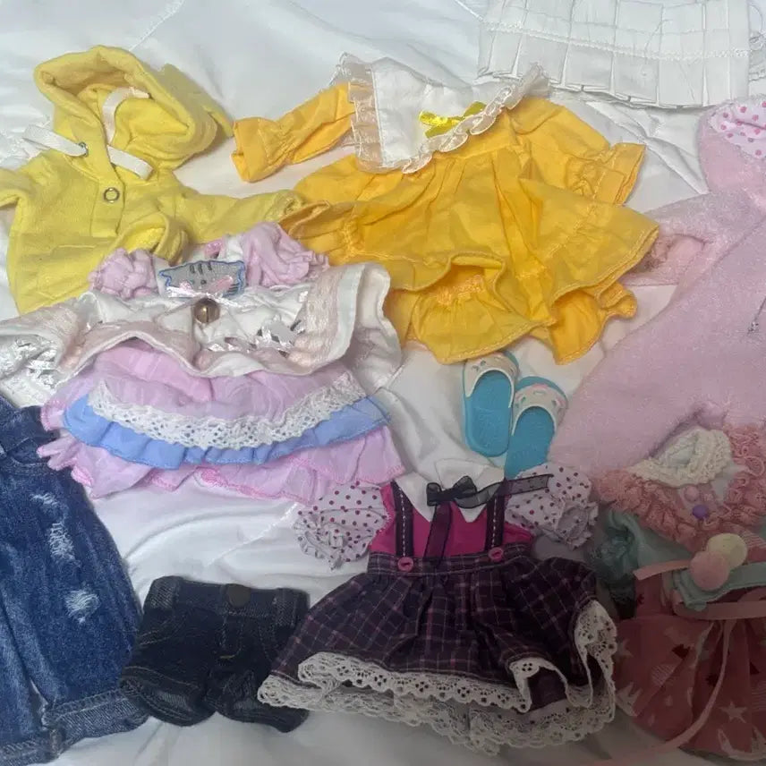 [BUNJANG] LinaLulu BlueMer JellyFico Doll Outfit Bundle / 급처) 구체관절인형 의상 일괄 리나슈슈 블루메 젤리피코