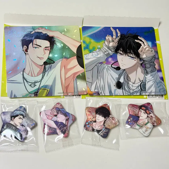 [BUNJANG] Sparkles Fancam Postcard &amp; Can Badge Bundle Set / 스파클즈 직캠엽서 캔뱃지